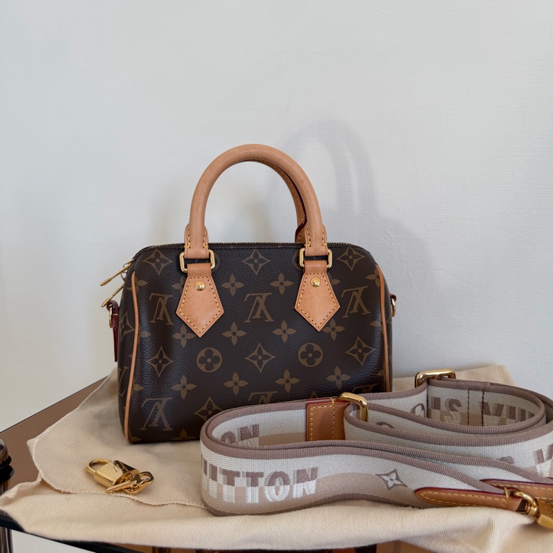 #成色漂亮#全網最便宜 Louis Vuitton Speedy 20 芯片款-2
