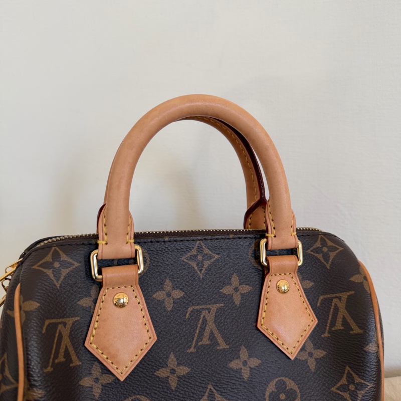 #成色漂亮#全網最便宜 Louis Vuitton Speedy 20 芯片款-3