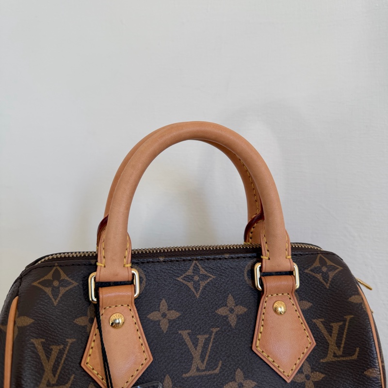 #成色漂亮#全網最便宜 Louis Vuitton Speedy 20 芯片款-5