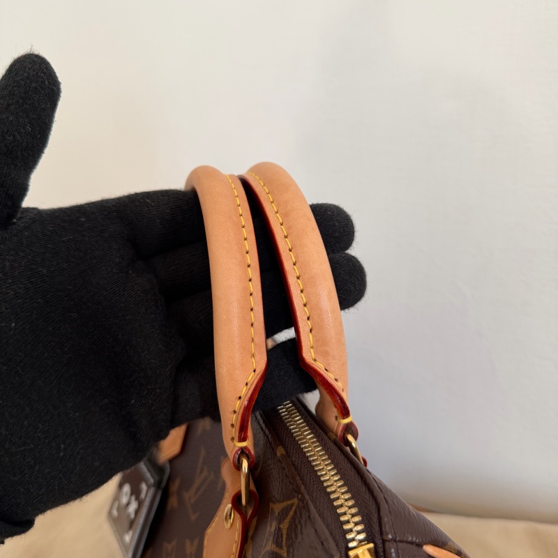 #成色漂亮#全網最便宜 Louis Vuitton Speedy 20 芯片款-6