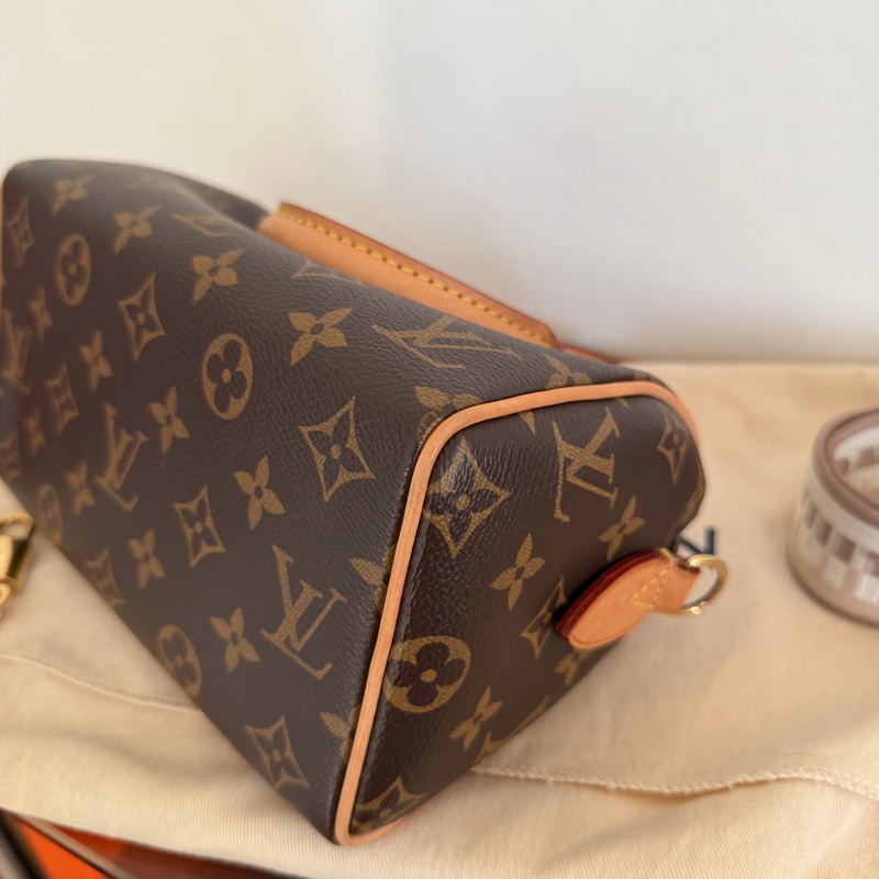 #成色漂亮#全網最便宜 Louis Vuitton Speedy 20 芯片款-16