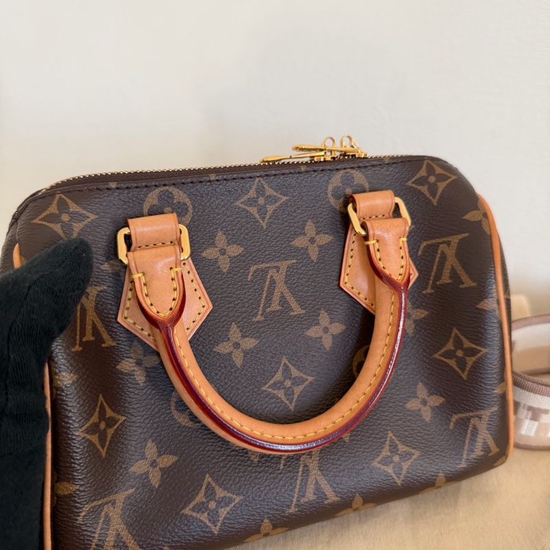 #成色漂亮#全網最便宜 Louis Vuitton Speedy 20 芯片款-18