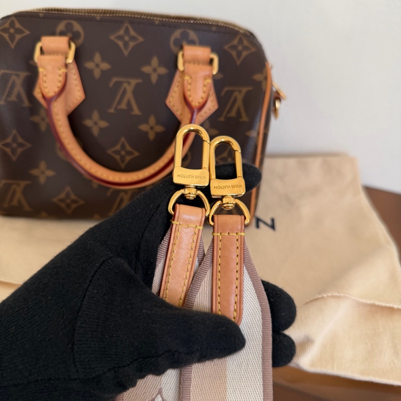 #成色漂亮#全網最便宜 Louis Vuitton Speedy 20 芯片款-23