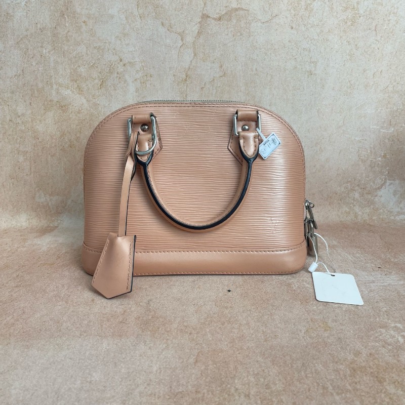 LV/路易威登 Alma BB貝殼包 粉色水波纹貝殼bb-1