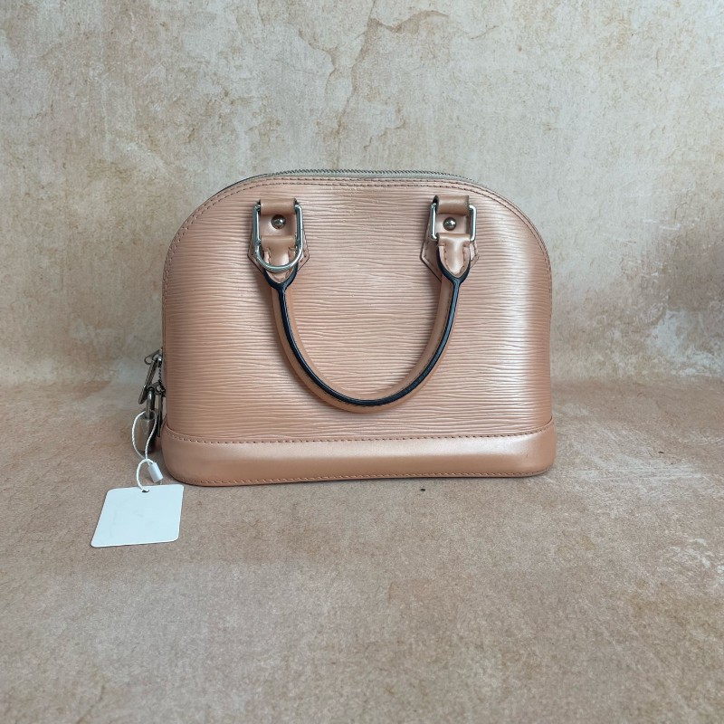 LV/路易威登 Alma BB貝殼包 粉色水波纹貝殼bb-2