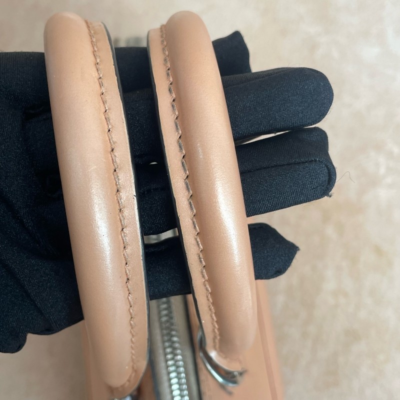 LV/路易威登 Alma BB貝殼包 粉色水波纹貝殼bb-7