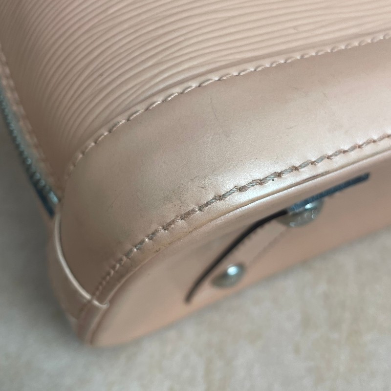 LV/路易威登 Alma BB貝殼包 粉色水波纹貝殼bb-9