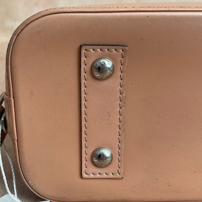 LV/路易威登 Alma BB貝殼包 粉色水波纹貝殼bb-13