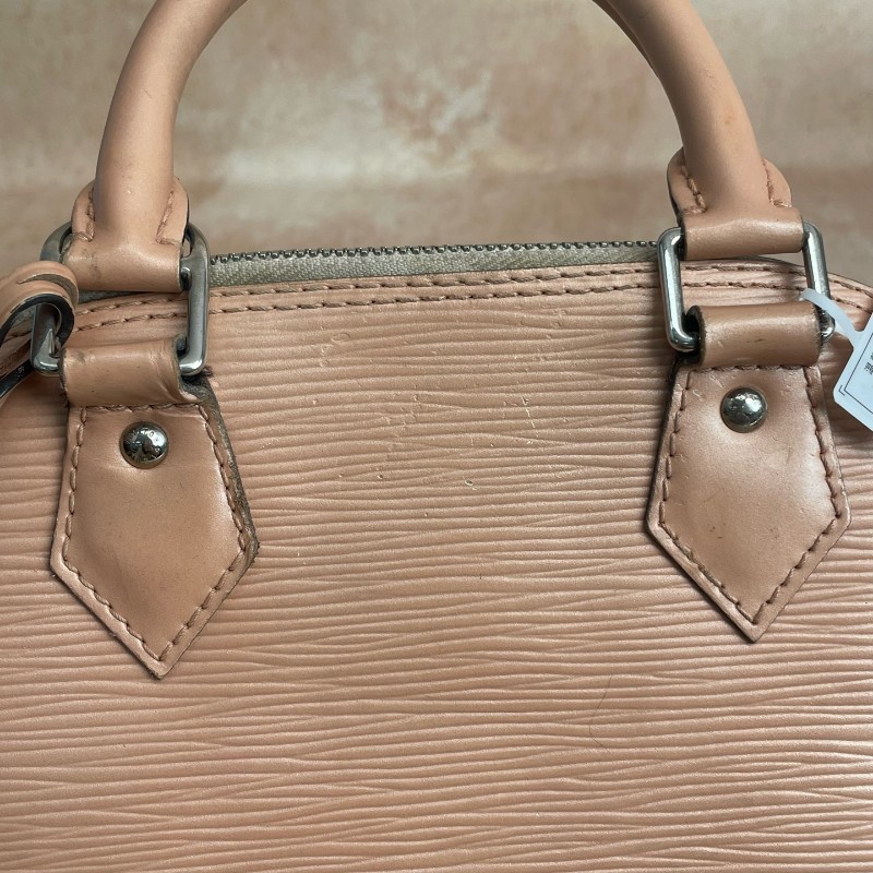 LV/路易威登 Alma BB貝殼包 粉色水波纹貝殼bb-22