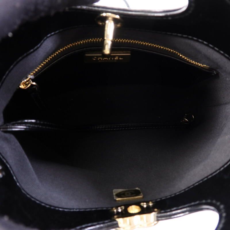 CHANEL 牛皮皮革Chanel 31金扣鏈帶肩背袋-10