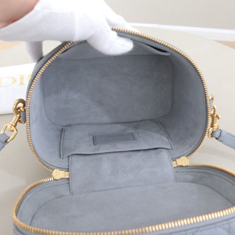 DIOR 小號 霧霾藍DIORTRAVEL VANITY 手袋-5