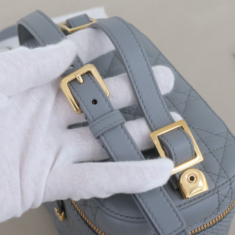 DIOR 小號 霧霾藍DIORTRAVEL VANITY 手袋-11