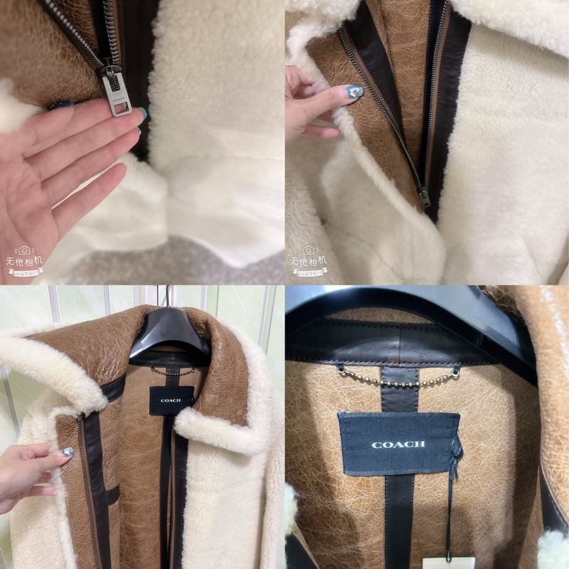 全新Coach 羊毛長版外套（原價98800）-3