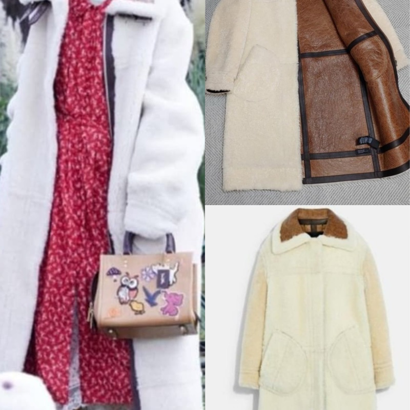 全新Coach 羊毛長版外套（原價98800）-6