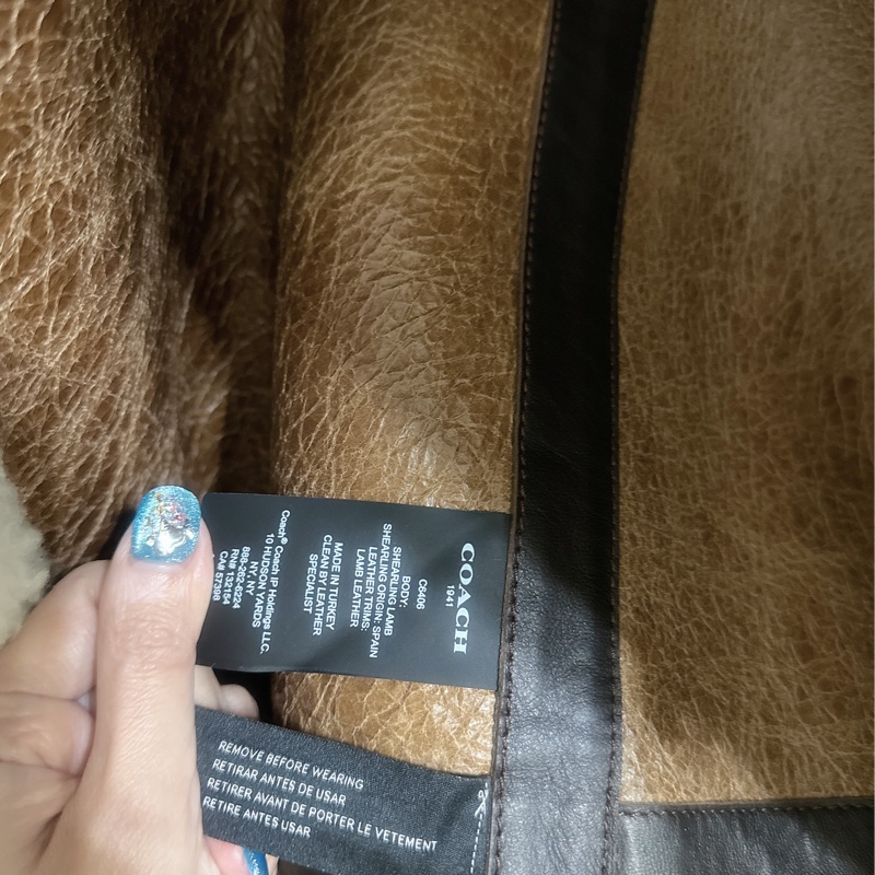 全新Coach 羊毛長版外套（原價98800）-19