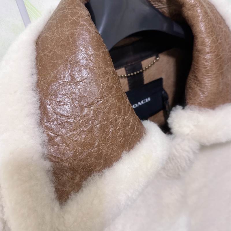 全新Coach 羊毛長版外套（原價98800）-25