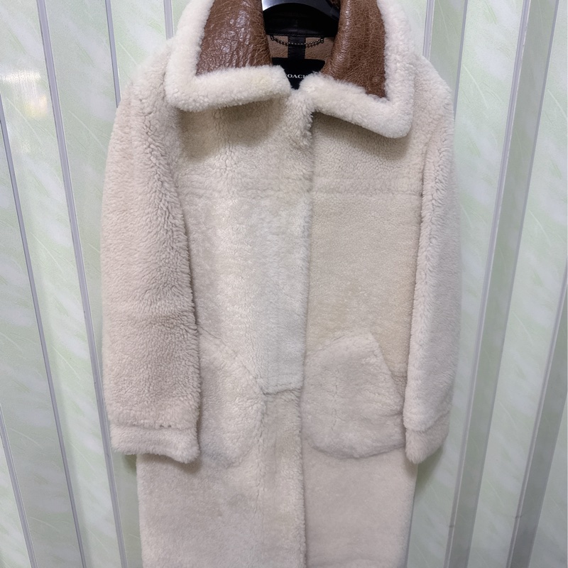 全新Coach 羊毛長版外套（原價98800）-28
