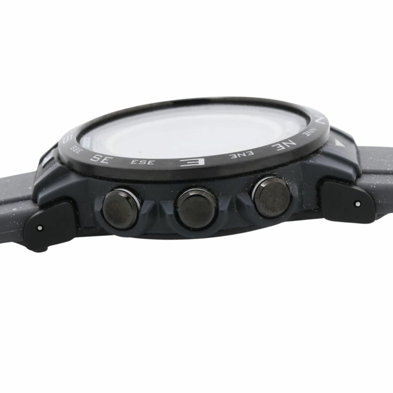 卡西歐 Pro Trek Climber 系列 PRW30ECA1JR 男士腕錶，黑色/灰色樹脂/不鏽鋼，ELNEST CREATIVE ACTIVITY 合作款，數位版-1