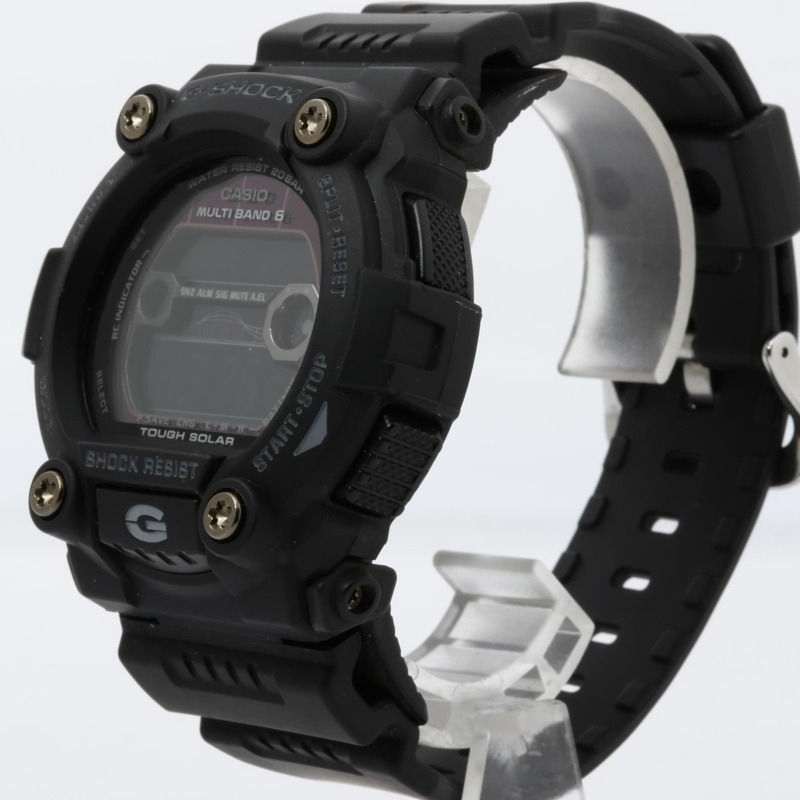 卡西歐 G-SHOCK DIGITAL 7900 系列 GW7900B1JF 男士數位手錶，黑色樹脂錶殼-1