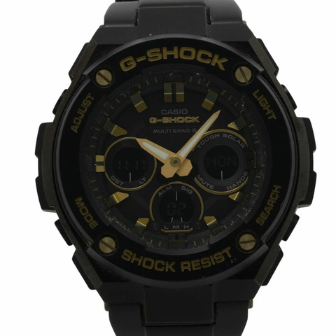 卡西歐 G-SHOCK G-STEEL GSTW300BD1AJF 男錶，黑色，不鏽鋼