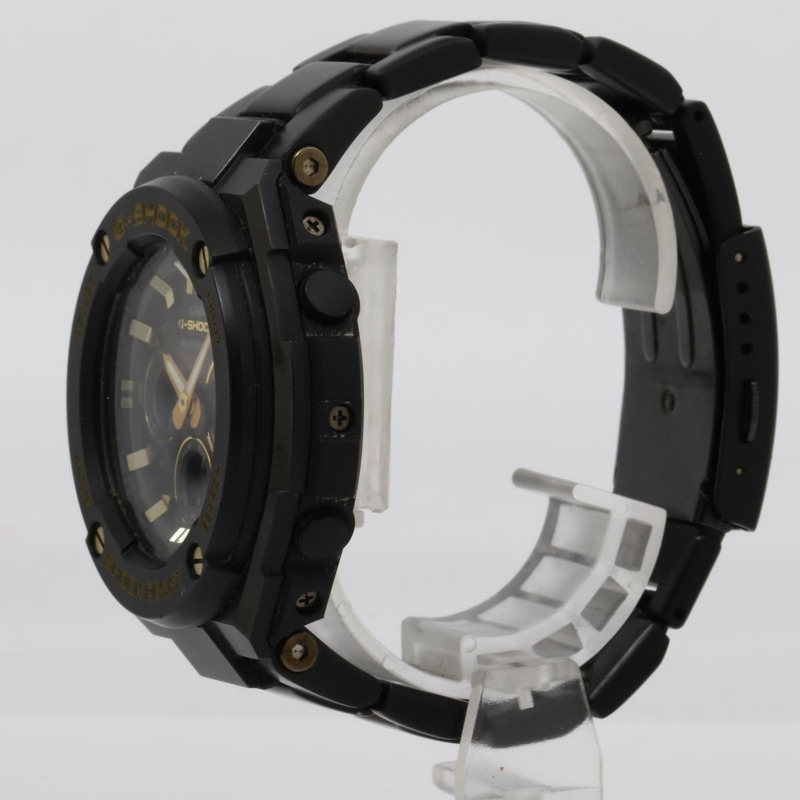 卡西歐 G-SHOCK G-STEEL GSTW300BD1AJF 男錶，黑色，不鏽鋼-1