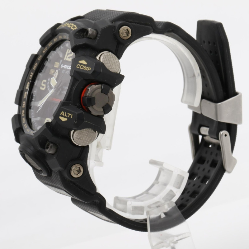 卡西歐 G-SHOCK Master of G Land Mudmaster GWG10001AJF 男士腕錶，黑色樹脂/不鏽鋼-1