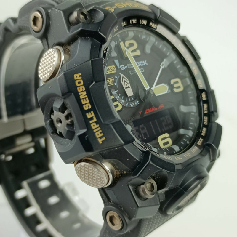 Casio G-SHOCK MASTER OF G LAND MUDMASTER GWG10001AJF 男士腕錶，黑色錶盤，樹脂和不銹鋼材質-4