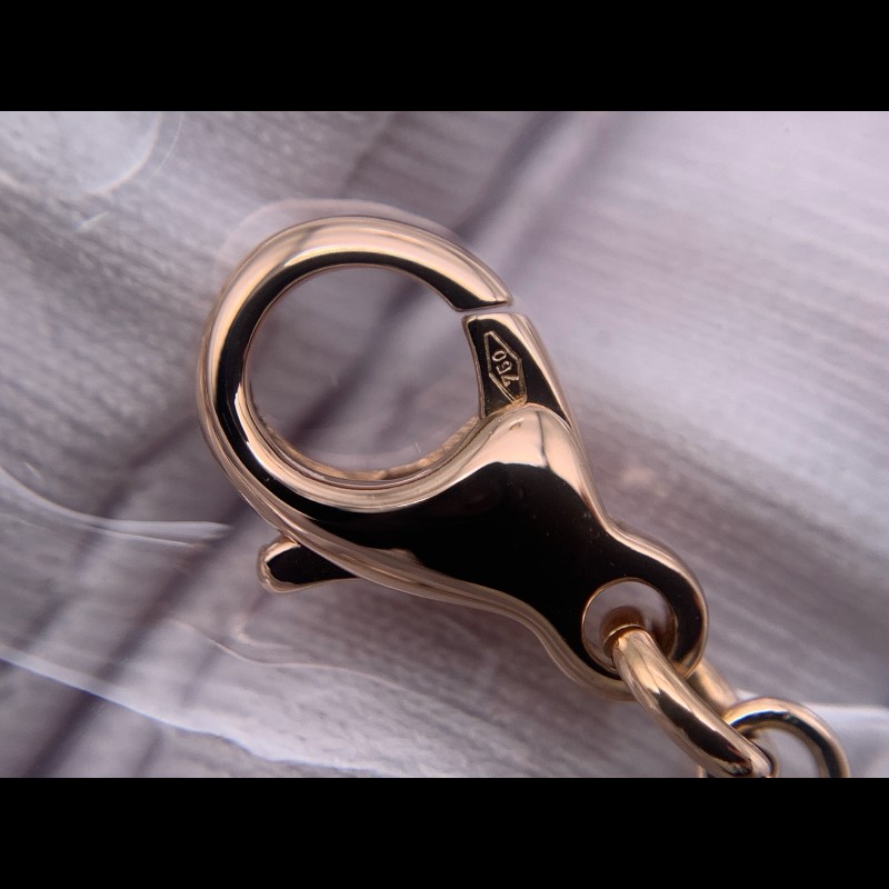 Bvlgari  B.ZERO1 18k玫瑰金經典彈簧項鍊-9