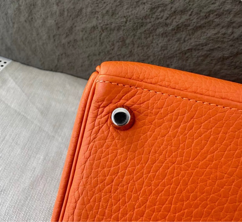 Hermes kelly 28，橙色，99新 ，配件齊全，保存很好。-8