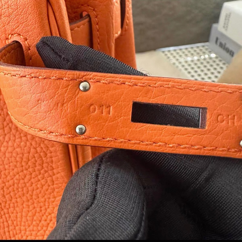 Hermes kelly 28，橙色，99新 ，配件齊全，保存很好。-10