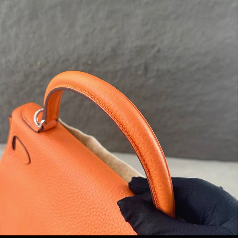 Hermes kelly 28，橙色，99新 ，配件齊全，保存很好。-12