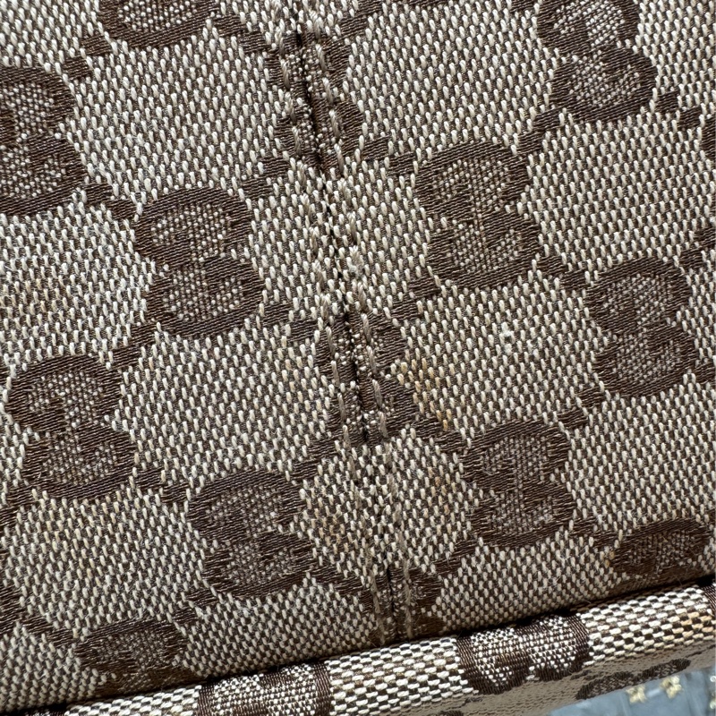 🥨超優惠GUCCI 緹花布Horsebit Hobo彎月單肩包 115867-9