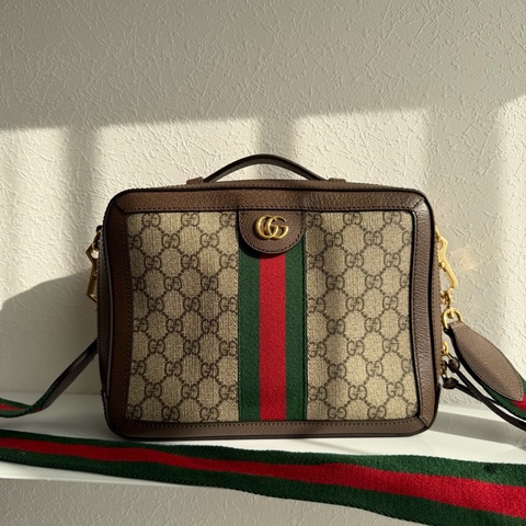 Gucci550622 Ophidia方形兩用包
