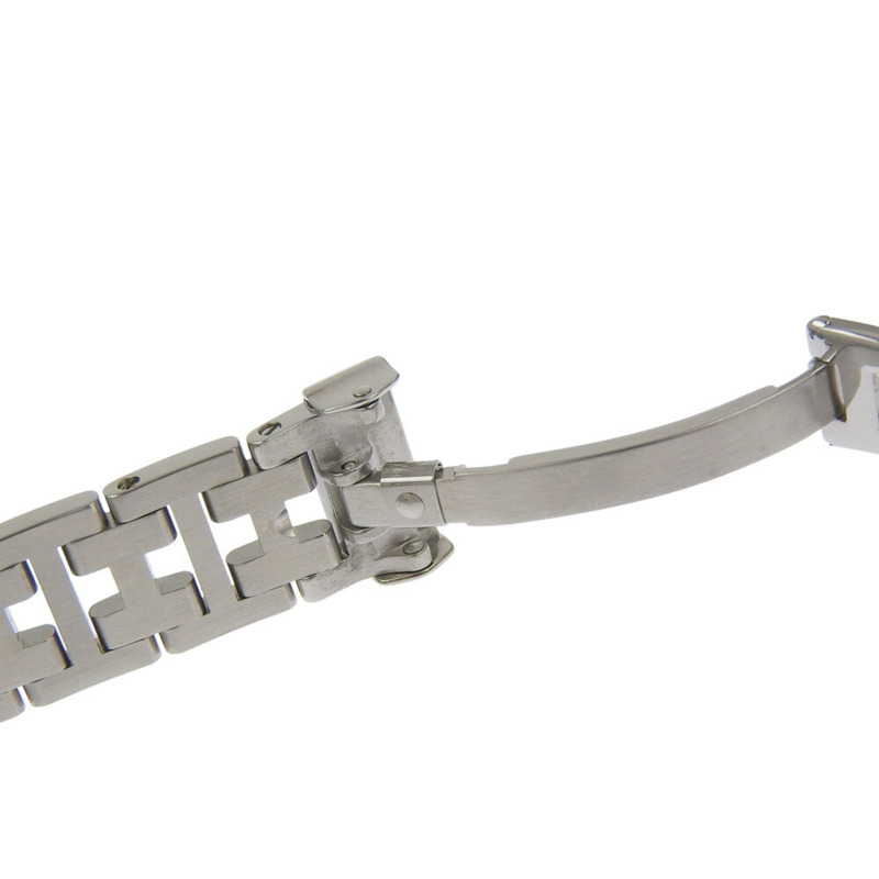 愛馬仕 Clipper Date CL4 210 腕錶，淺藍色錶盤，不鏽鋼石英機芯，電池驅動，錶徑約 24 毫米，近乎全新。-5