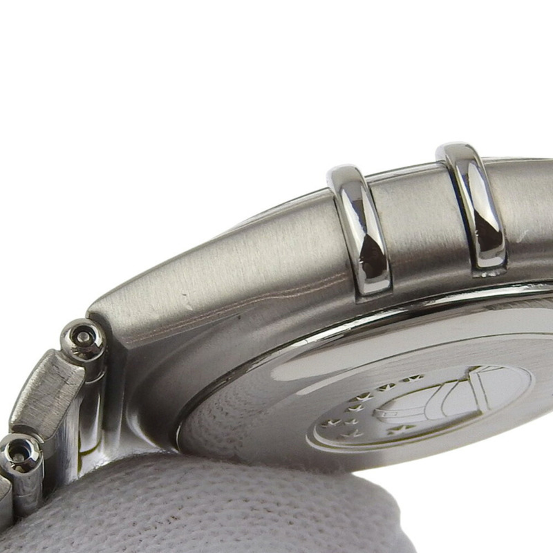 近新歐米茄星座系列日期顯示腕錶 1592 30 00 白色錶盤不鏽鋼自動上鍊 25 毫米女錶-4