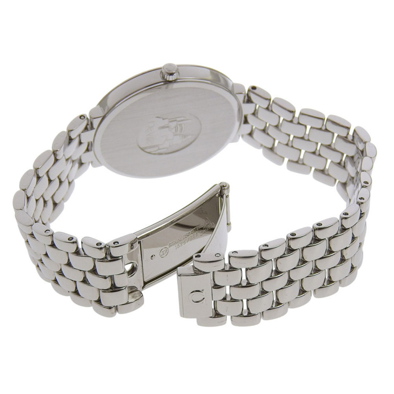 近全新歐米茄碟飛系列 Prestige Date 7514 31 銀色錶盤不鏽鋼石英腕錶，錶徑約 33 毫米，電池供電，男士腕錶-2