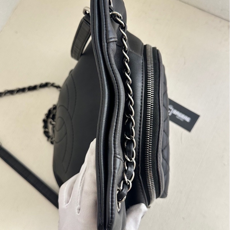 香奈兒雙肩後背包-7
