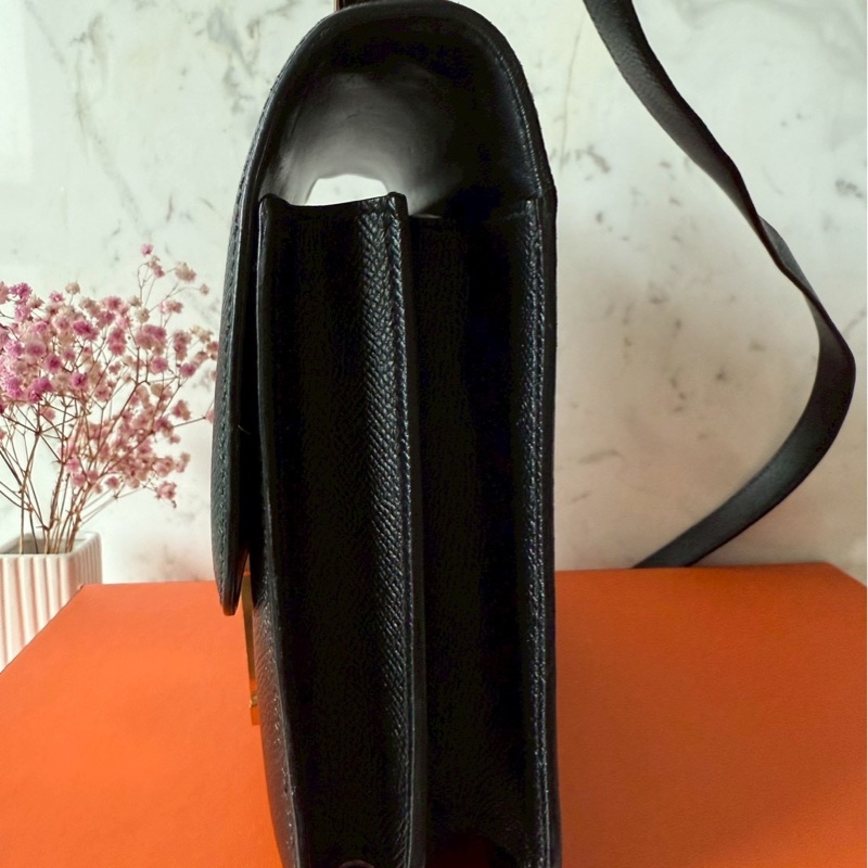 Hermes constance 24 黑色金釦-6