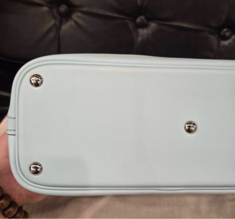 有購証🩷 愛馬仕 Bolide27 馬卡龍藍 銀扣 A刻 鎖具齊全 有塵袋 小票-2