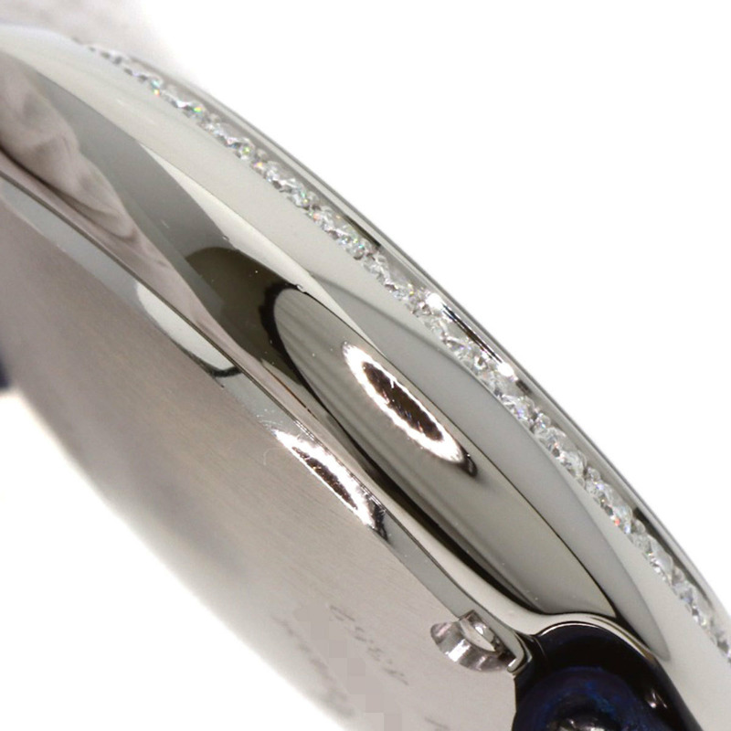 卡地亞 W4BL0002 Ballon Blanc 26毫米精鋼/皮革女士腕錶-14