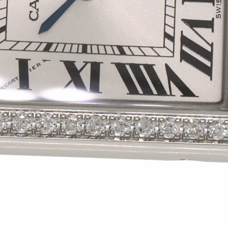 卡地亞 Tank Must de SM 鑽石腕錶 W4TA0016，不鏽鋼/皮革/鑽石，女款-23