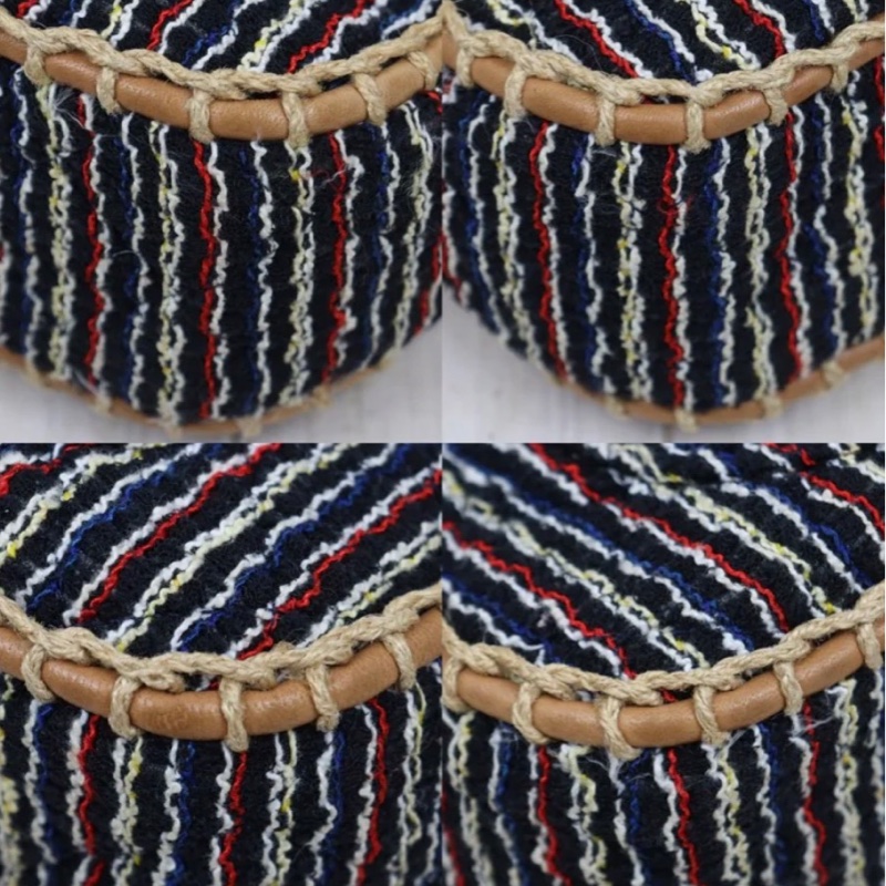 「JL精品代購」98新 Chanel 香奈兒 麻繩 編織cf-6