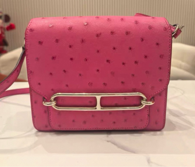 愛馬仕/Hermes Mini Roulis 豬鼻子 19 D刻-0