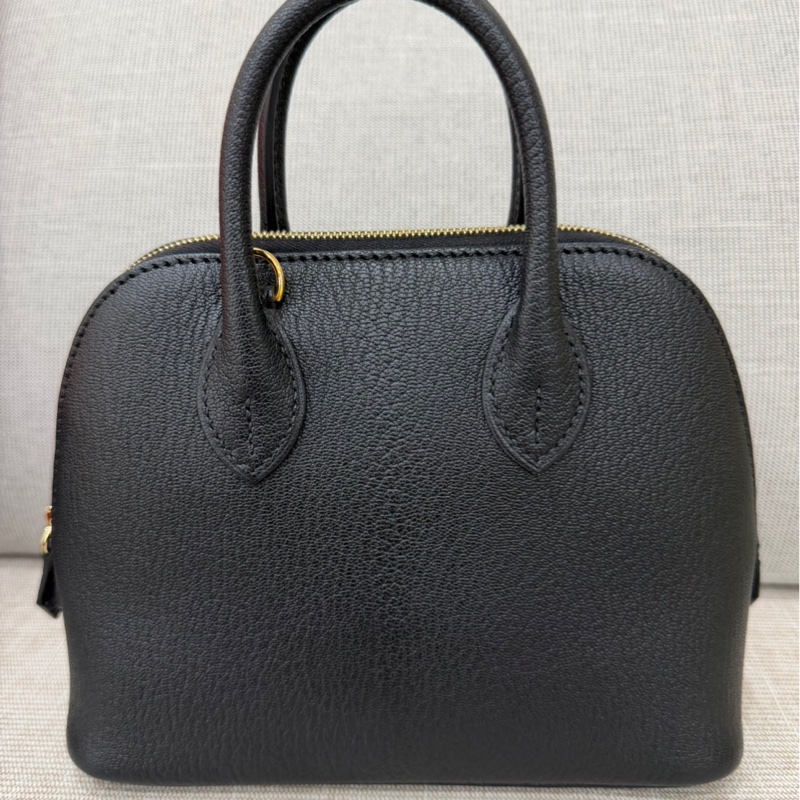 愛馬仕Hermes Mini bolide 黑金 K刻-5