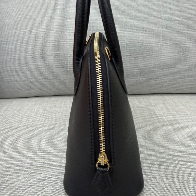 愛馬仕Hermes Mini bolide 黑金 K刻-8