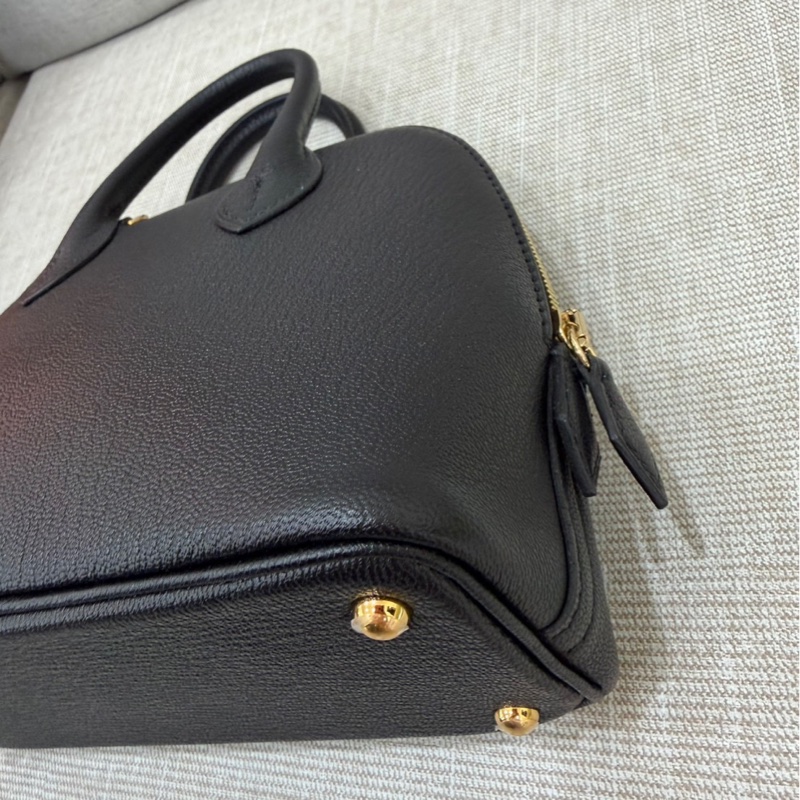 愛馬仕Hermes Mini bolide 黑金 K刻-9