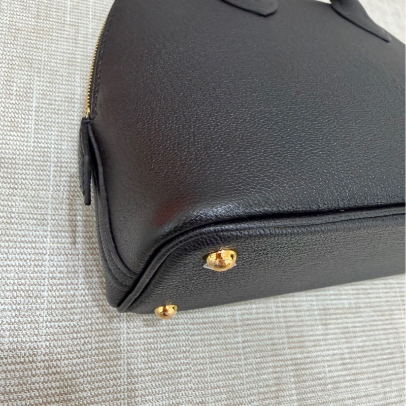 愛馬仕Hermes Mini bolide 黑金 K刻-10