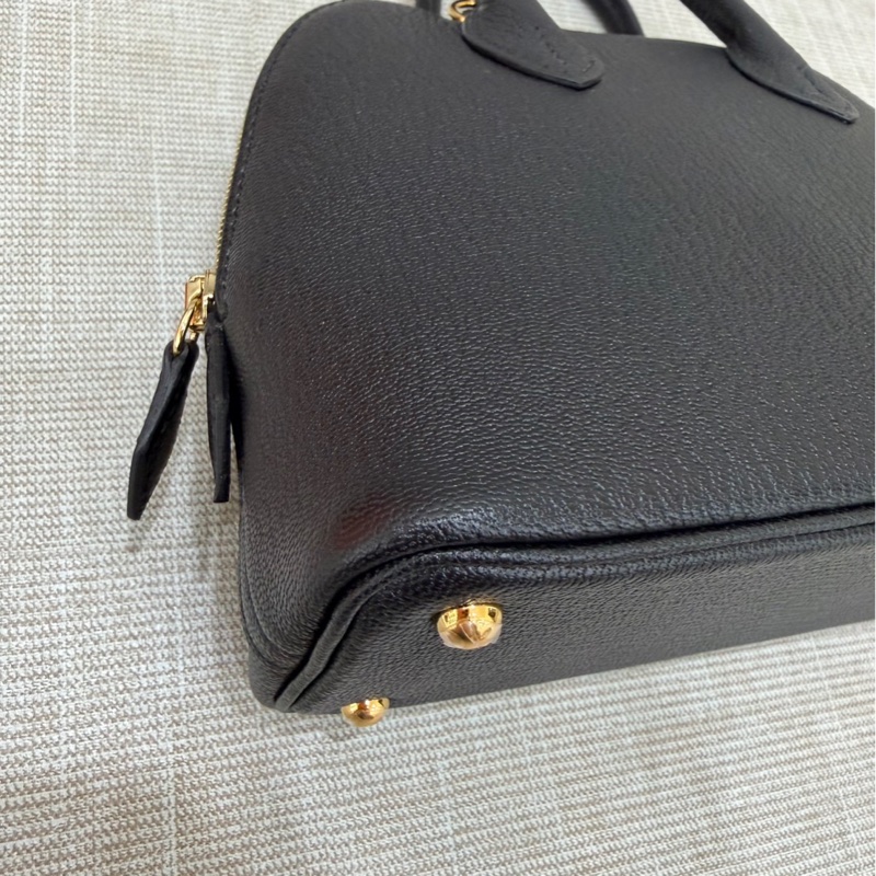 愛馬仕Hermes Mini bolide 黑金 K刻-12