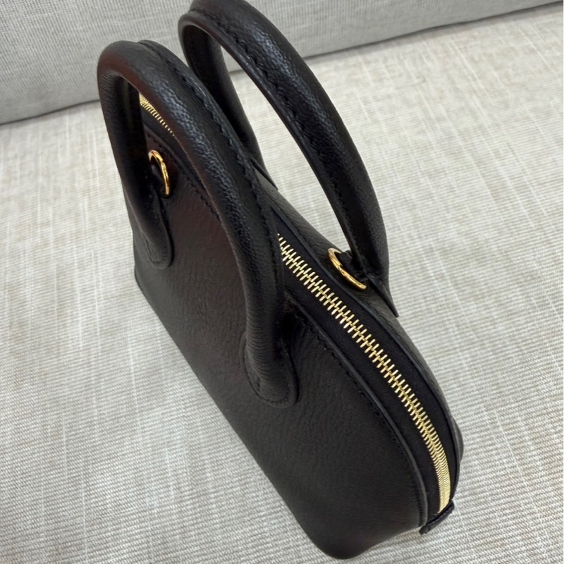 愛馬仕Hermes Mini bolide 黑金 K刻-16