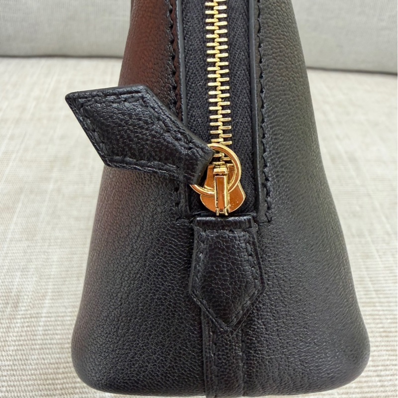 愛馬仕Hermes Mini bolide 黑金 K刻-18